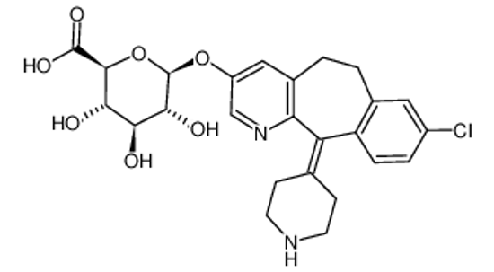 Picture of 3-Hydroxy Desloratadine β-D-Glucuronide