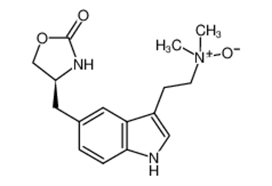 Picture of N,N-dimethyl-2-[5-[(2-oxo-1,3-oxazolidin-4-yl)methyl]-1H-indol-3-yl]ethanamine oxide