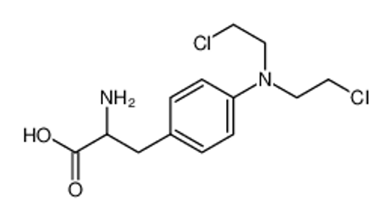 Imagem de (2R)-2-amino-3-[4-[bis(2-chloroethyl)amino]phenyl]propanoic acid