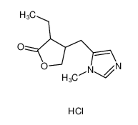 Picture of Isopilocarpine, hydrochloride