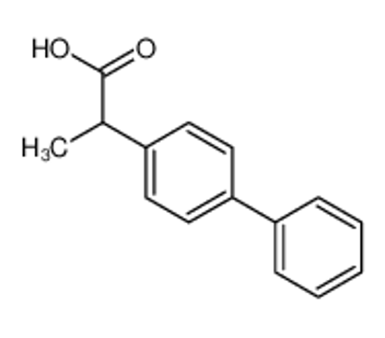 Изображение 2-(4-phenylphenyl)propanoic acid