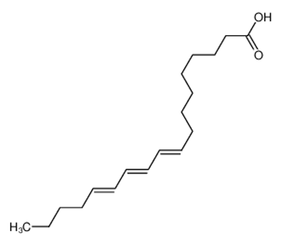 Picture of all-trans-octadeca-9,11,13-trienoic acid
