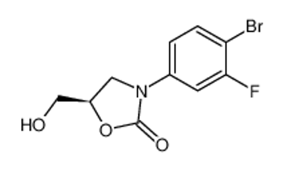 Изображение (R)-3-(4-Bromo-3-fluorophenyl)-5-(hydroxymethyl)oxazolidin-2-one
