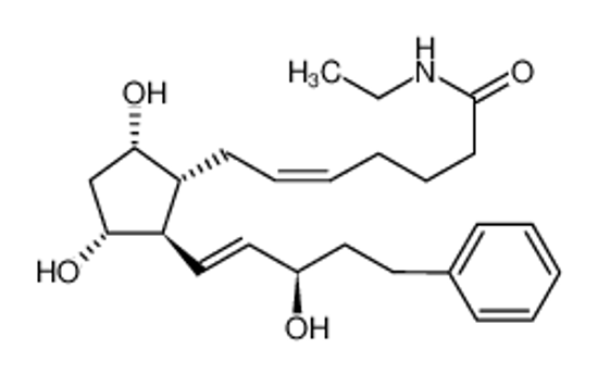 Picture of 15(R)-17-phenyl trinor Prostaglandin F2.α. ethyl amide