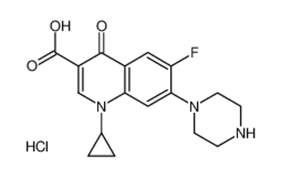 Picture of Ciprofloxacin (hydrochloride)
