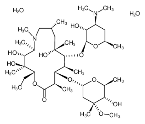 Picture of azithromycin dihydrate