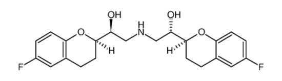 Imagem de (1S)-1-[(2S)-6-fluoro-3,4-dihydro-2H-chromen-2-yl]-2-[[(2S)-2-[(2S)-6-fluoro-3,4-dihydro-2H-chromen-2-yl]-2-hydroxyethyl]amino]ethanol