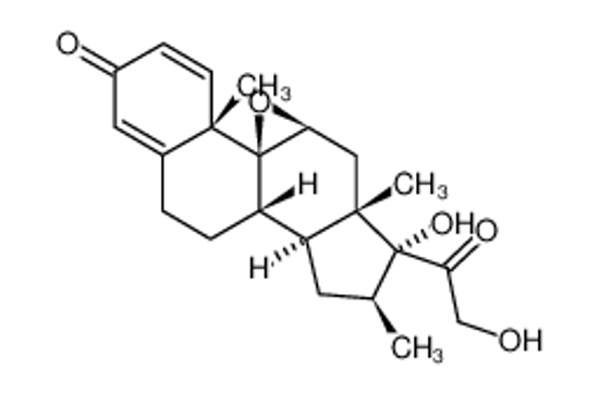 Picture of 17α,21-Dihydroxy-9β,11β-epoxy-16β-methyl-pregnadien-(1.4)-dion-(3.20)