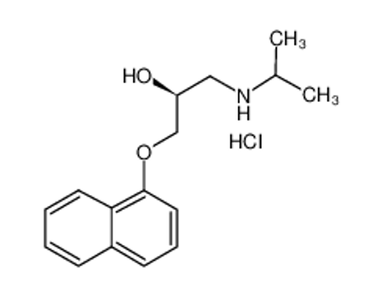 Picture of (S)-(-)-PROPRANOLOL HYDROCHLORIDE