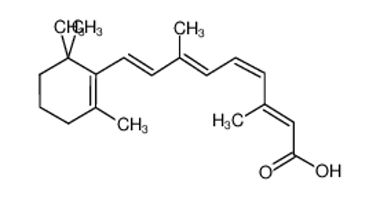 Picture of 3,7-dimethyl-9-(2,6,6-trimethylcyclohexen-1-yl)nona-2,4,6,8-tetraenoic acid