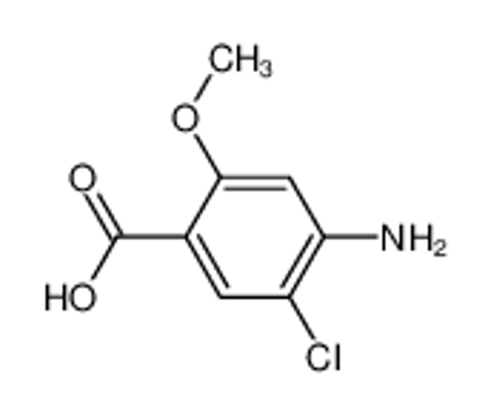 Imagem de 4-Amino-5-chloro-2-methoxybenzoic acid