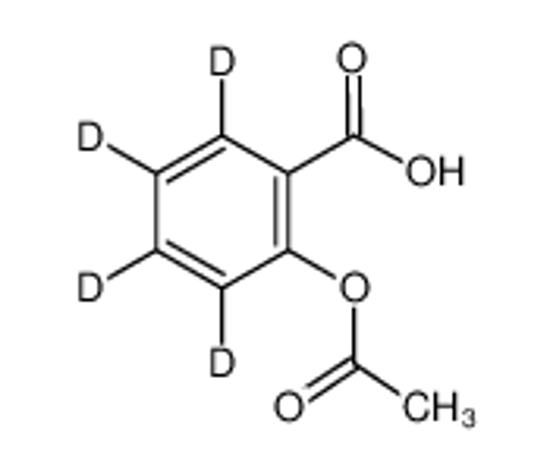 Imagem de 2-acetyloxy-3,4,5,6-tetradeuteriobenzoic acid