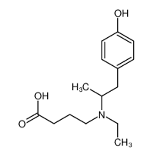 Picture of 4-[ethyl-[1-(4-hydroxyphenyl)propan-2-yl]amino]butanoic acid