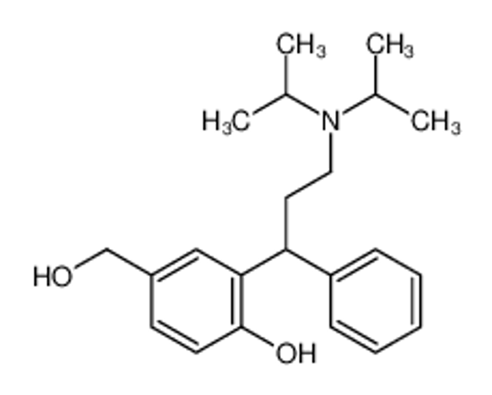 Picture of 2-[3-[di(propan-2-yl)amino]-1-phenylpropyl]-4-(hydroxymethyl)phenol