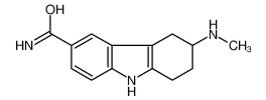 Picture of (6R)-6-(methylamino)-6,7,8,9-tetrahydro-5H-carbazole-3-carboxamide