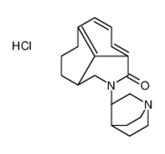 Изображение (3aR)-2-(1-Azabicyclo[2.2.2]oct-3-yl)-2,3,3a,4,5,6-hexahydro-1H-b enzo[de]isoquinolin-1-one hydrochloride (1:1)
