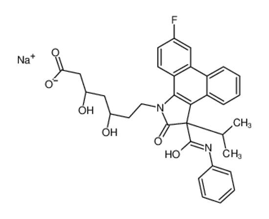 Picture of sodium,(3R,5R)-7-[5-(4-fluorophenyl)-2-oxo-4-phenyl-3-(phenylcarbamoyl)-3-propan-2-ylpyrrol-1-yl]-3,5-dihydroxyheptanoate