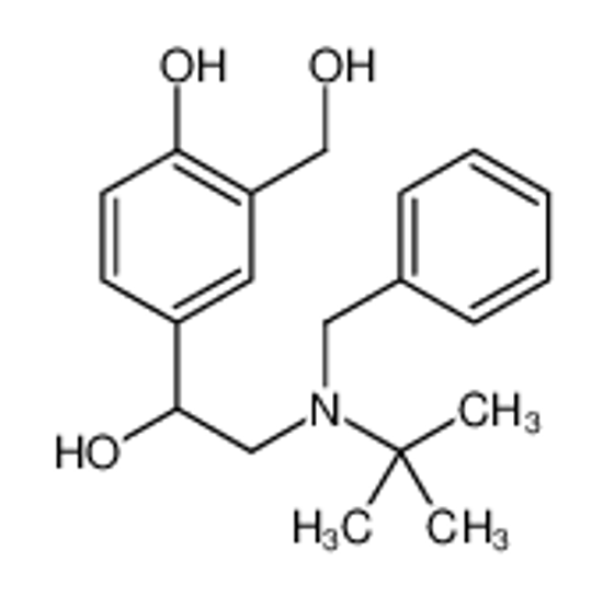 Picture of 4-[2-[benzyl(tert-butyl)amino]-1-hydroxyethyl]-2-(hydroxymethyl)phenol