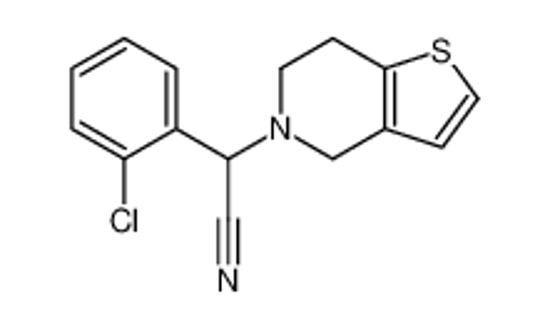 Picture of rac-2-(2-Chlorophenyl)-(6,7-dihydro-4H-thieno[3,2-c]pyridin-5-yl)acetonitrile