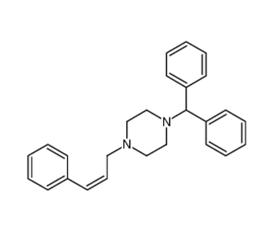 Picture of 1-(Diphenylmethyl)-4-[(2Z)-3-phenyl-2-propen-1-yl]piperazine