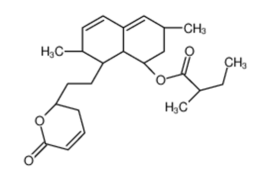 Picture of [(1S,3R,7S,8S,8aR)-3,7-dimethyl-8-[2-[(2R)-6-oxo-2,3-dihydropyran-2-yl]ethyl]-1,2,3,7,8,8a-hexahydronaphthalen-1-yl] (2S)-2-methylbutanoate