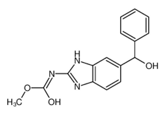 Изображение Methyl {6-[hydroxy(phenyl)methyl]-1H-benzimidazol-2-yl}carbamate