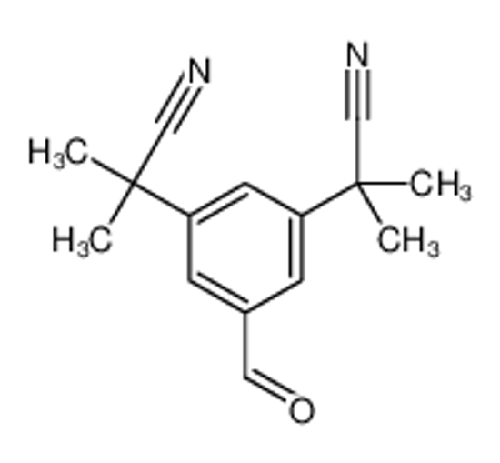 Picture of 2-[3-(2-cyanopropan-2-yl)-5-formylphenyl]-2-methylpropanenitrile