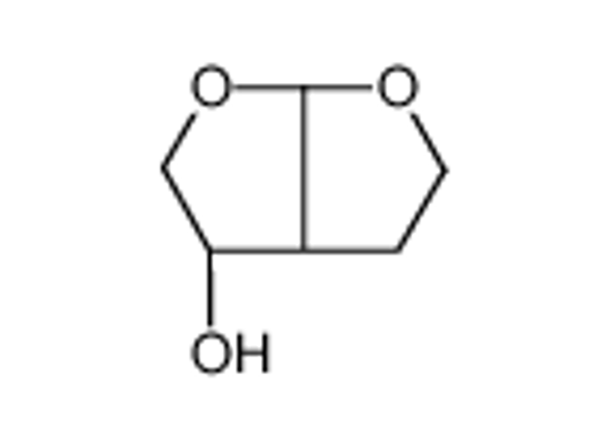Picture of (3R,3aR,6aS)-Hexahydrofuro[2,3-b]furan-3-ol