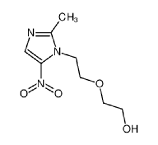 Picture of O-Hydroxyethyl Metronidazole