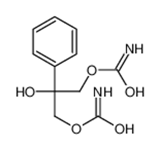 Picture of (3-carbamoyloxy-2-hydroxy-2-phenylpropyl) carbamate