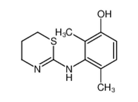 Picture of 3-(5,6-Dihydro-4H-1,3-thiazin-2-ylamino)-2,4-dimethylphenol