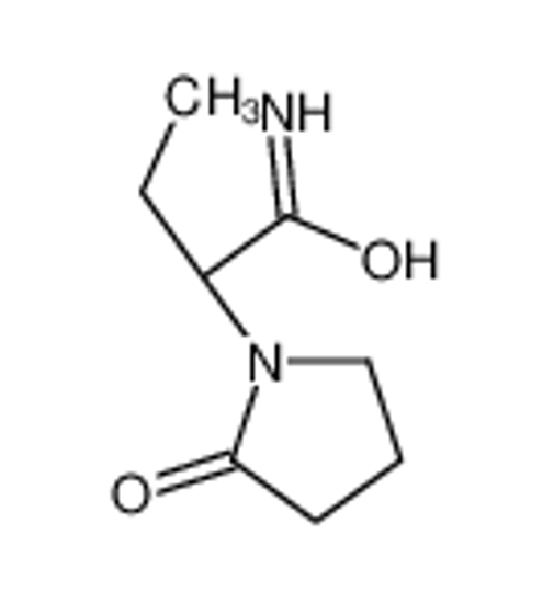 Picture of (2R)-2-(2-oxopyrrolidin-1-yl)butanamide