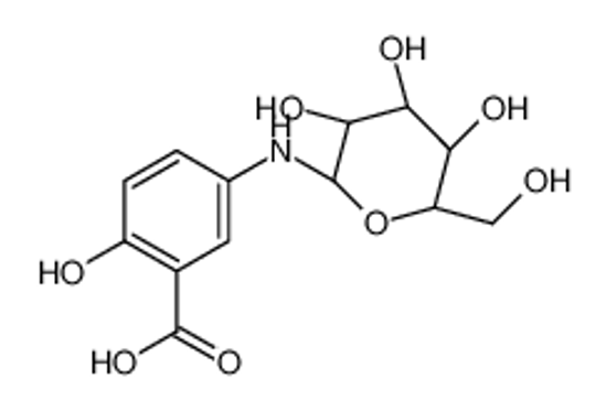 Picture of N-(3-Carboxy-4-hydroxyphenyl)-β-D-glucopyranosylamine