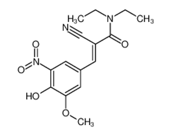 Picture of (E)-2-cyano-N,N-diethyl-3-(4-hydroxy-3-methoxy-5-nitrophenyl)prop-2-enamide