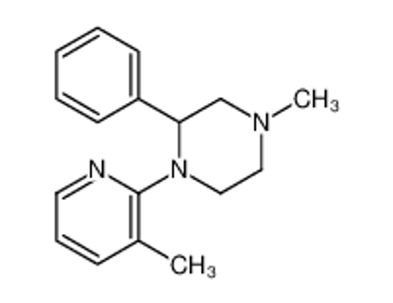 Picture of 4-methyl-1-(3-methylpyridin-2-yl)-2-phenylpiperazine