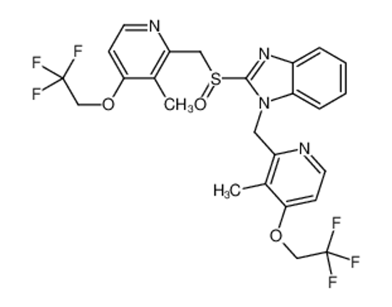 Picture of N-[3-Methyl-4-(2,2,2-trifluoroethoxy)-2-pyridinyl]methyl Lansoprazole