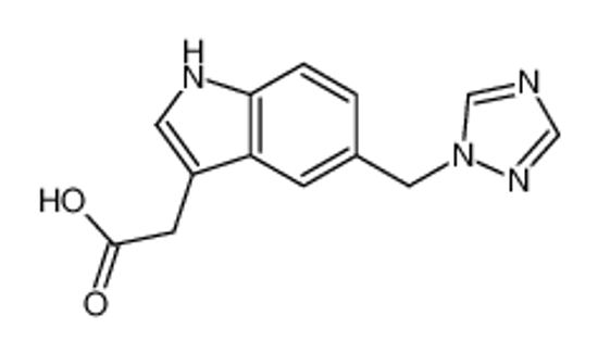 Imagem de 2-[5-(1,2,4-triazol-1-ylmethyl)-1H-indol-3-yl]acetic acid