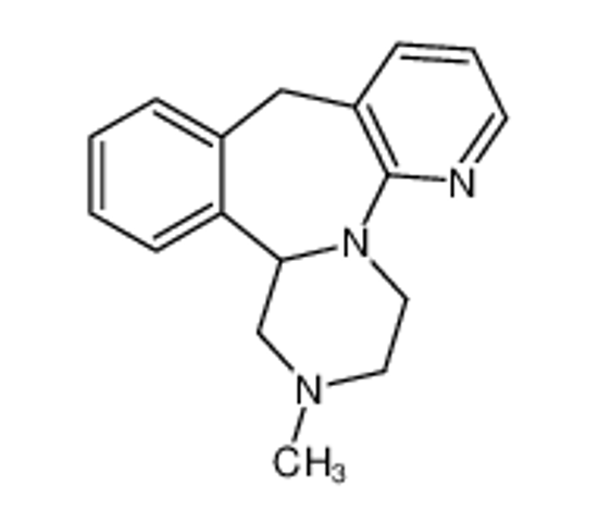 Imagem de (R)-1,2,3,4,10,14b-Hexahydro-2-methylpyrazino(2,1-a)pyrido(2,3-c)(2)benzazepine