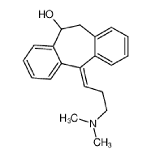 Imagem de (11E)-11-[3-(dimethylamino)propylidene]-5,6-dihydrodibenzo[2,1-b:2',1'-f][7]annulen-5-ol