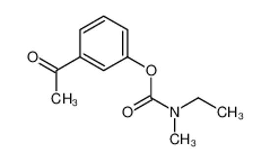 Picture of (3-acetylphenyl) N-ethyl-N-methylcarbamate