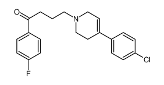 Picture of 4-[4-(4-chlorophenyl)-3,6-dihydro-2H-pyridin-1-yl]-1-(4-fluorophenyl)butan-1-one