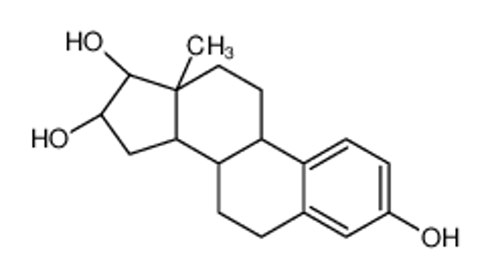 Picture of (8R,9S,13S,14S,16S,17S)-13-methyl-6,7,8,9,11,12,14,15,16,17-decahydrocyclopenta[a]phenanthrene-3,16,17-triol