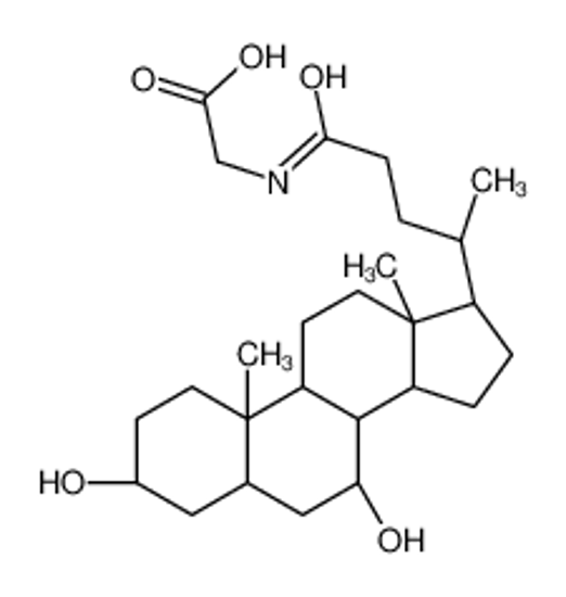 Picture of glycochenodeoxycholic acid
