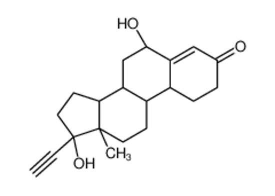 Picture of (6α,17β)-17-Ethynyl-6,17-dihydroxyestr-4-en-3-one