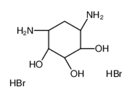 Picture of (1S,3R,4S,6R)-4,6-diaminocyclohexane-1,2,3-triol,dihydrobromide