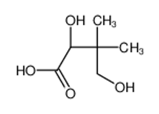 Picture of (2S)-2,4-dihydroxy-3,3-dimethylbutanoic acid