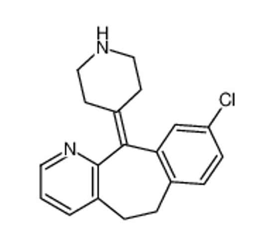 Picture of 9-chloro-11-piperidin-4-ylidene-5,6-dihydrobenzo[1,2]cyclohepta[2,4-b]pyridine