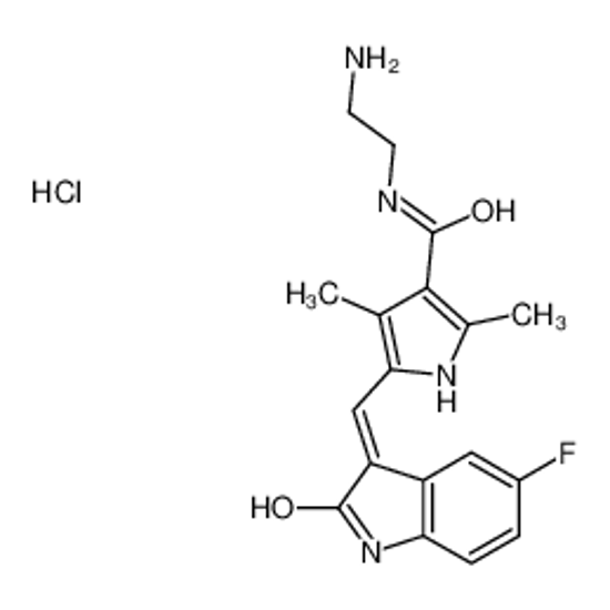 Picture of N,N-Didesethyl Sunitinib Hydrochloride