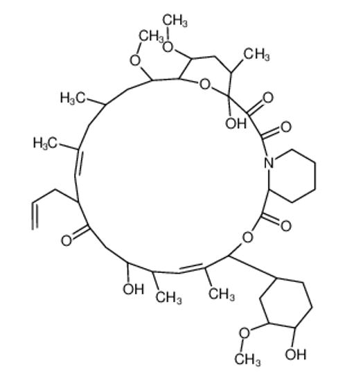 Picture of (E/Z)-FK-506 26,28-Allylic Ester Rearrangement Impurity