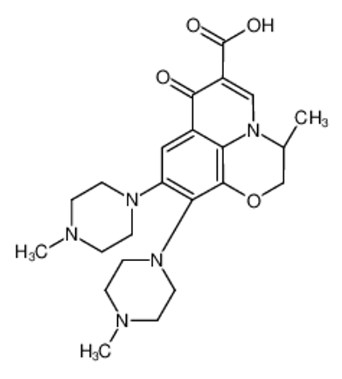 Изображение 9-Defluoro-9-(4-methyl-1-piperazinyl) Levofloxacin